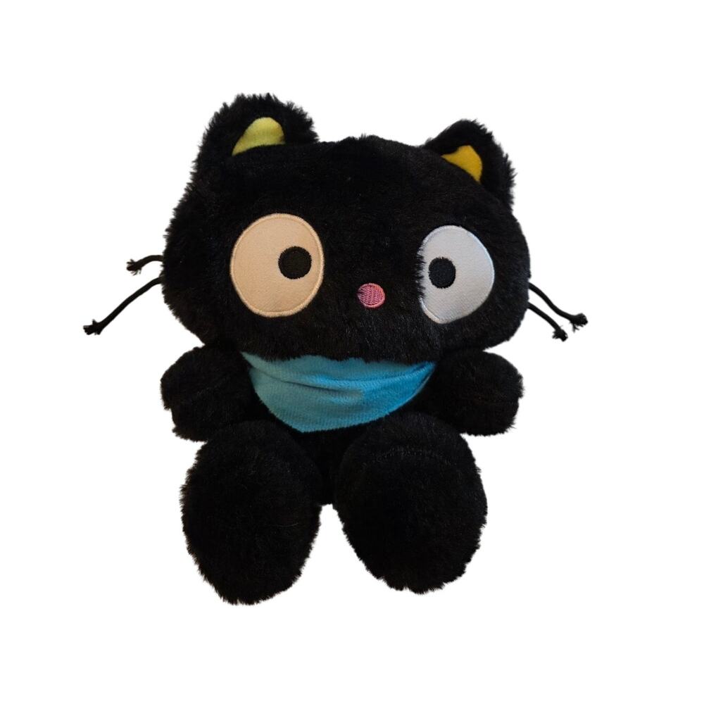 Chococat Sanrio Plush Doll Black Cat Stuffed Kitty Cat Friends Toy Gift 10"